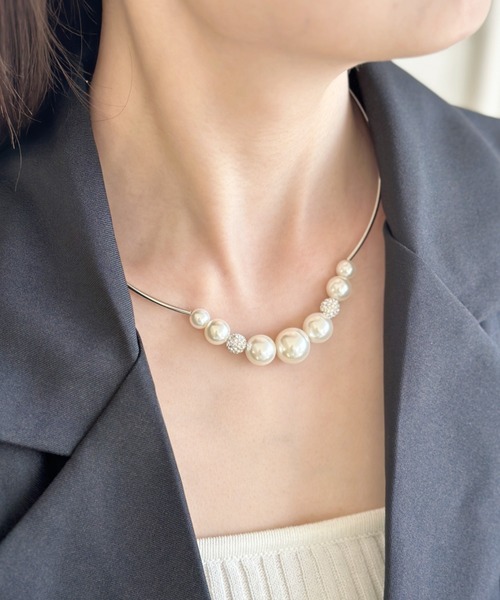 【祝日タイムセール】シンプル シルバーチョーカー ネックレス 祝日タイムセール】シンプル シルバーチョーカー ネックレス