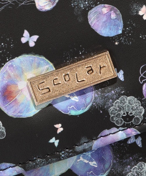 ScoLar(スカラー)の「SC77-21:宇宙クラゲ柄マルチケース(その他小物・レディース・ブラック・FREE)」の15枚目の写真