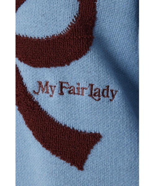 RODEO CROWNS WIDE BOWL（ロデオクラウンズワイドボウル）の「Ribbonニットチュニックワンピース（ワンピース・レディース・サックスブルー/ブラック/ピンク・FREE）」の14枚目の写真