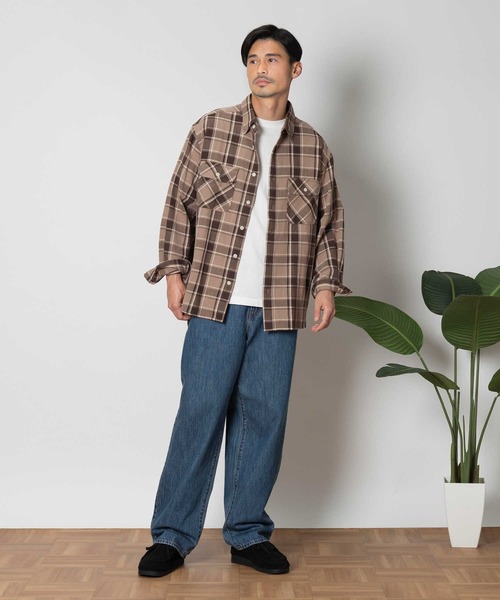 BACK NUMBER（バックナンバー）の「【BACK NUMBER】バギーデニム（デニムパンツ・メンズ・ライトインディゴブルー/ブラック・30inch/32inch/34inch/28inch）」の9枚目の写真