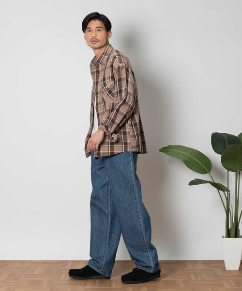 BACK NUMBER（バックナンバー）の「【BACK NUMBER】バギーデニム（デニムパンツ・メンズ・ライトインディゴブルー/ブラック・30inch/32inch/34inch/28inch）」の11枚目の写真