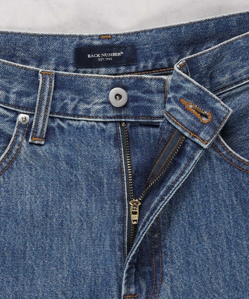 BACK NUMBER（バックナンバー）の「【BACK NUMBER】バギーデニム（デニムパンツ・メンズ・ライトインディゴブルー/ブラック・30inch/32inch/34inch/28inch）」の19枚目の写真