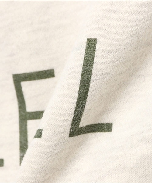 earth music&ecology（アースミュージックアンドエコロジー）の「裏毛グラフィックドロップショルダープルオーバー（Tシャツ/カットソー・レディース・杢グレー/オートミール/ネイビー・FREE）」の11枚目の写真