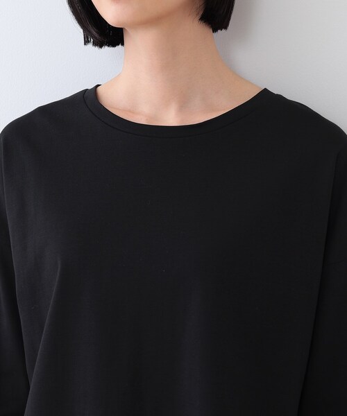 【キレイめ】ベーシックロングTシャツ（Tシャツ/カットソー）｜INDIVI（インディヴィ）