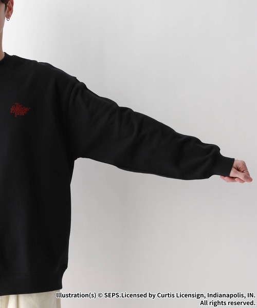 RAGEBLUE（レイジブルー）の「【THE SATURDAY EVENING POST】コラボ/オーバーサイズプリントスウェット（スウェット・メンズ・ホワイト系その他/レッド/ブラック/オフホワイト/ホワイト系その他2・MEDIUM/LARGE）」の22枚目の写真