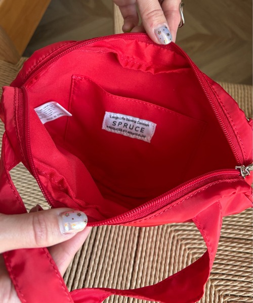 PILIT（ピリット）の「ハート ショルダーバッグ（ショルダーバッグ・レディース・ブラック/レッド・FREE）」の19枚目の写真