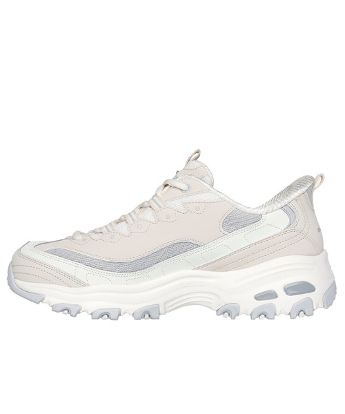 SKECHERS（スケッチャーズ）の「スケッチャーズ ハンズフリースリップインズ ディライツ スムース ノスタルジア（スニーカー・レディース・ブラック×グレー/ナチュラル・22.5cm/23cm/23.5cm/24cm/24.5cm）」の9枚目の写真