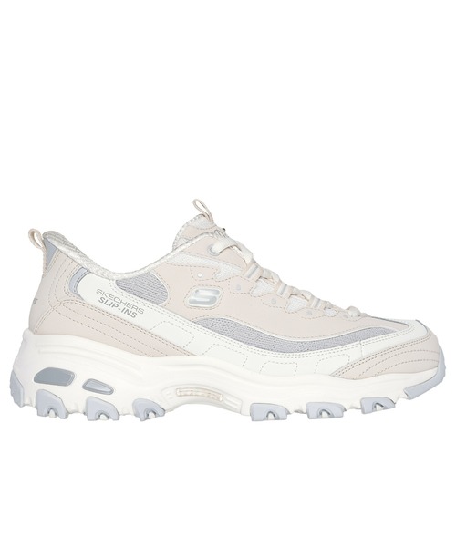 SKECHERS（スケッチャーズ）の「スケッチャーズ ハンズフリースリップインズ ディライツ スムース ノスタルジア（スニーカー・レディース・ブラック×グレー/ナチュラル・22.5cm/23cm/23.5cm/24cm/24.5cm）」の8枚目の写真