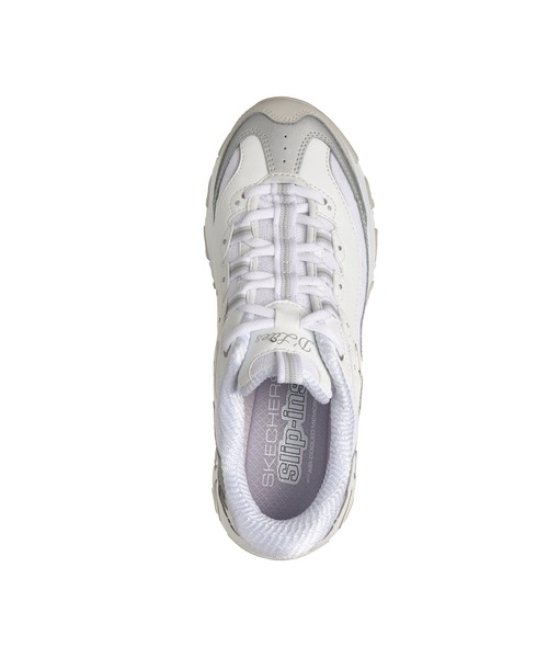 SKECHERS（スケッチャーズ）の「スケッチャーズ ハンズフリースリップインズ ディライツ スムース ノスタルジア（スニーカー・レディース・ブラック×グレー/ナチュラル・22.5cm/23cm/23.5cm/24cm/24.5cm）」の13枚目の写真