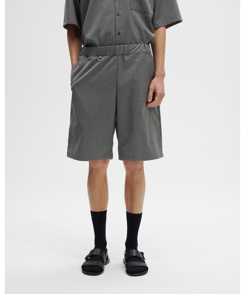 SOPHNET.(ソフネット)の「SUMMER STRETCH WOOL EASY SHORTS(その他パンツ・メンズ・ブラック/グレー/ネイビー・SMALL/MEDIUM/LARGE/X-LARGE)」の4枚目の写真