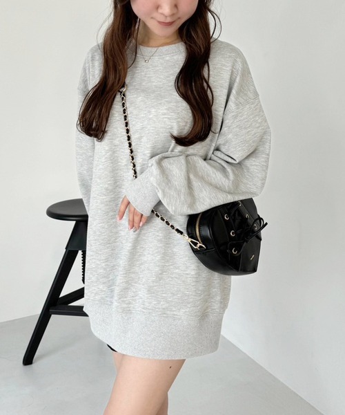 one after another NICE CLAUP(ワンアフターアナザーナイスクラップ)の「レースアップハートバッグ(ショルダーバッグ・レディース・ピンク/アイボリー/ブラック・FREE)」の12枚目の写真