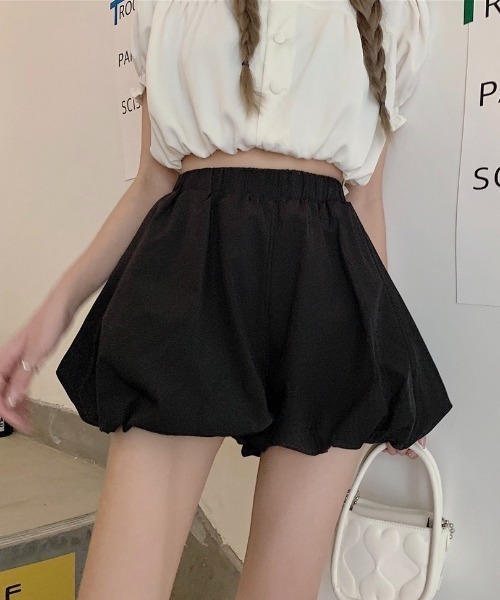 LADY LIKE(レディライク)の「バルーンミニスカート(スカート・レディース・ホワイト/ブラック・M)」の11枚目の写真