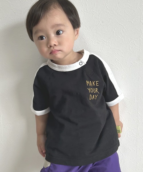 MAKE YOUR DAY(メイクユアデイ)の「ドラゴンスカジャン風半袖Tシャツ■80~140cm(Tシャツ/カットソー・キッズ・ブラック/マスタード/グリーン・110/100/90/80/140/130/120)」の21枚目の写真