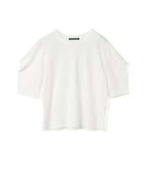 mizuiroind（ミズイロインド）の「mizuiro ind ドレープスリーブT（Tシャツ/カットソー）」