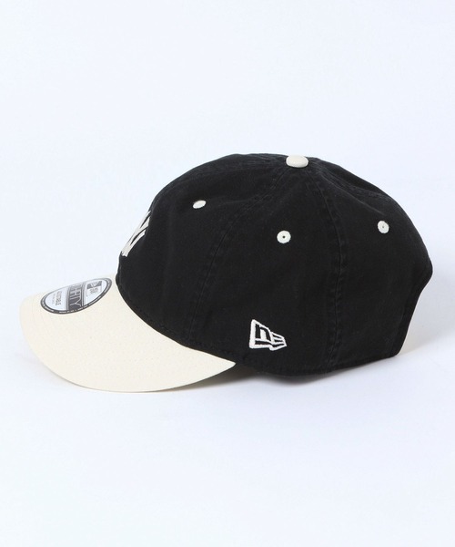NEW ERA(ニューエラ)の「【NEW ERA】別注/930MLB/2トーンロゴキャップ(キャップ・メンズ・グリーン/ネイビー/ブラック・FREE)」の8枚目の写真