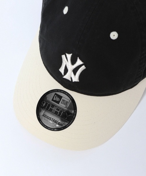 NEW ERA(ニューエラ)の「【NEW ERA】別注/930MLB/2トーンロゴキャップ(キャップ・メンズ・グリーン/ネイビー/ブラック・FREE)」の12枚目の写真
