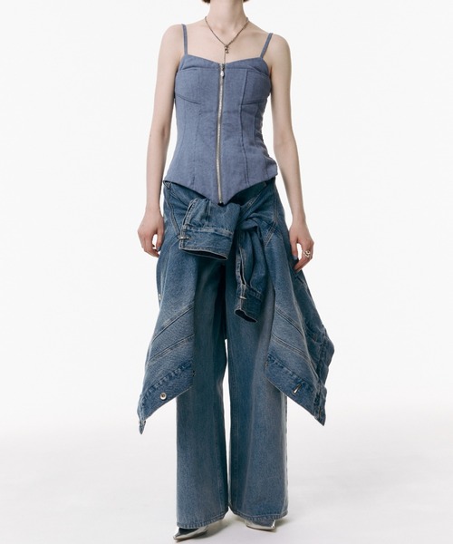 セール】LOOSE FIT WIDEDENIM/ルーズフィットワイドデニム（デニム
