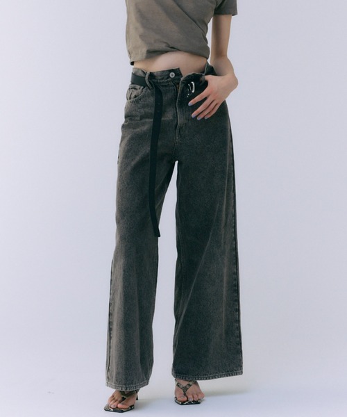 パンツ JOSEMOON LOOSE FIT WIDEDENIM LOOSE FIT WIDEDENIM/ルーズフィットワイドデニム（デニムパンツ