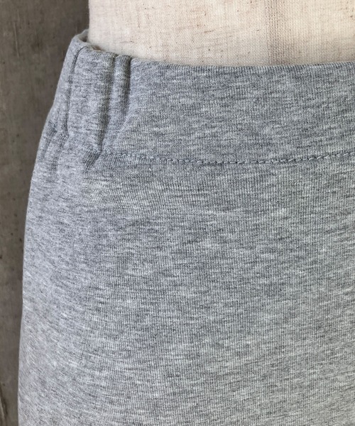 meJane（ミージェーン）の「Aライン スウェットロングスカート（スカート・レディース・グレー/チャコールグレー・M/L）」の4枚目の写真