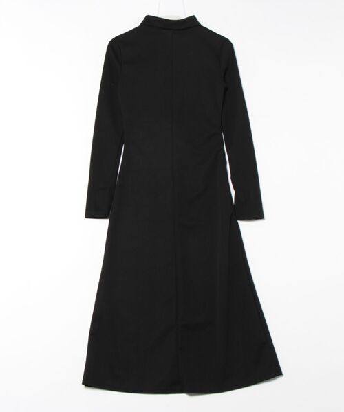 urge:(アージコロン )の「【URGE:】襟付き 長袖 ロング丈 タイト ワンピース(ワンピース・レディース・ブラック・X-LARGE/SMALL/MEDIUM/LARGE)」の5枚目の写真