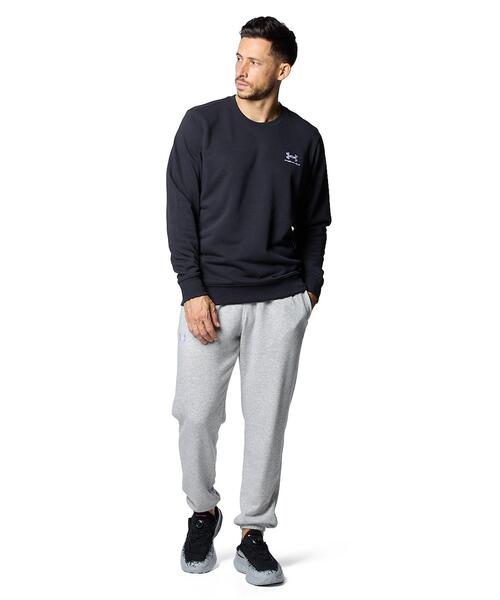 UNDER ARMOUR（アンダーアーマー）の「UAエッセンシャルテリー クルー（トレーニング/メンズ）（スウェット・メンズ・ブラック系その他・L/M/S/XL/3XL/2XL/4XL/5XL）」の3枚目の写真