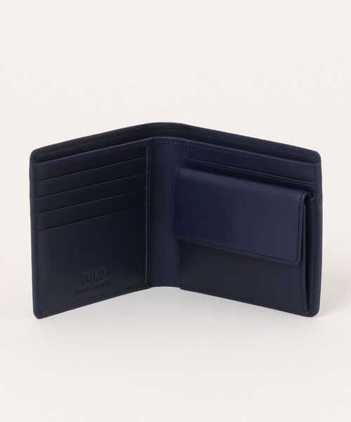 マルチカラーロゴ ビルフォールドコインケース（財布）｜POLO RALPH