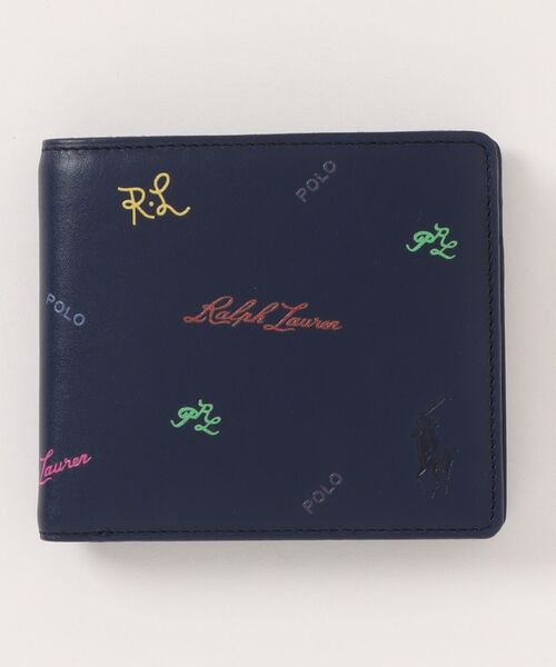 マルチカラーロゴ ビルフォールドコインケース（財布）｜POLO RALPH
