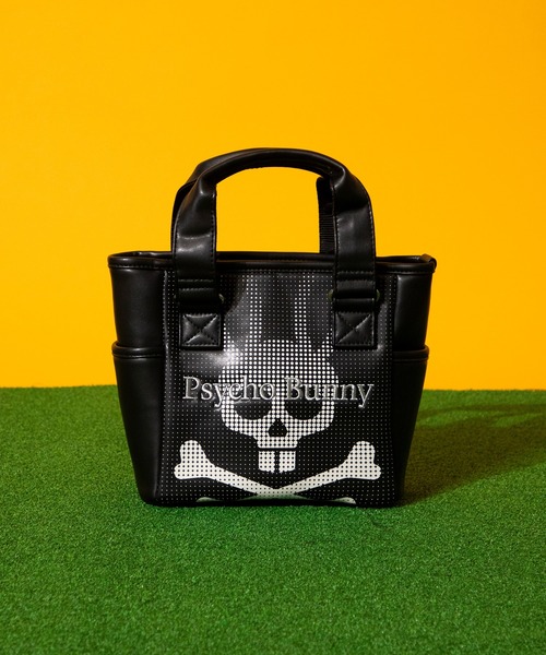 【未使用】Psycho Bunny エナメル　ラウンドバッグ GOLF]ラウンドバッグ ENAMEL（トートバッグ）｜Psycho Bunny