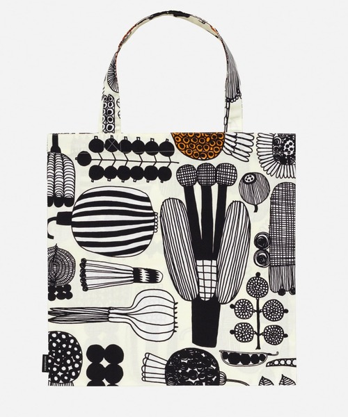 marimekko(マリメッコ)の「Puutarhurin Parhaat / tote bag 43X44(トートバッグ・レディース・ブラック・FREE)」の9枚目の写真