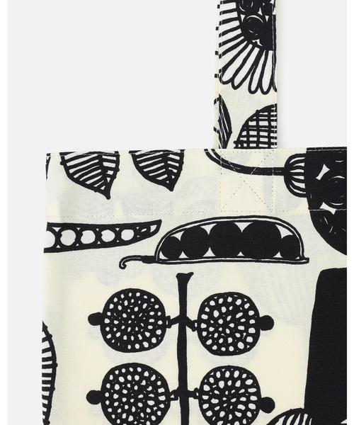 marimekko(マリメッコ)の「Puutarhurin Parhaat / tote bag 43X44(トートバッグ・レディース・ブラック・FREE)」の7枚目の写真