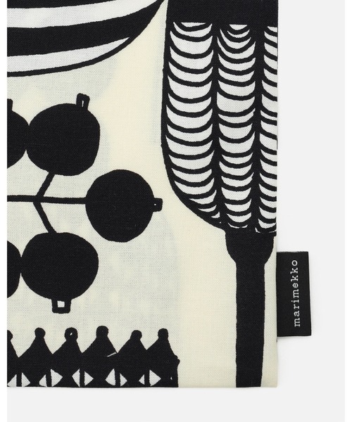 marimekko(マリメッコ)の「Puutarhurin Parhaat / tote bag 43X44(トートバッグ・レディース・ブラック・FREE)」の6枚目の写真