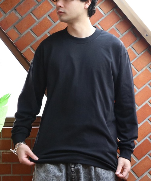 PRO CLUB （プロクラブ）の「PRO CLUB6.5オンスヘビューウェイトロングTシャツ（Tシャツ/カットソー・メンズ・ホワイト/ブラック・XX-LARGE/X-LARGE/MEDIUM/LARGE）」の2枚目の写真