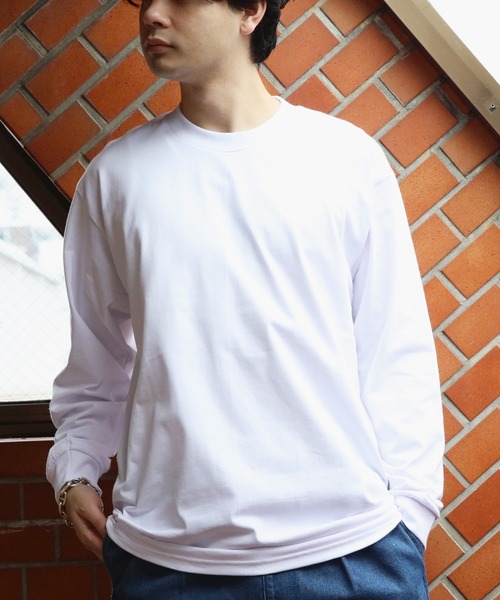 PRO CLUB （プロクラブ）の「PRO CLUB6.5オンスヘビューウェイトロングTシャツ（Tシャツ/カットソー・メンズ・ホワイト/ブラック・XX-LARGE/X-LARGE/MEDIUM/LARGE）」の21枚目の写真