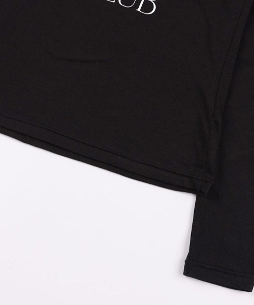 FANCY CLUB(ファンシークラブ)の「A'GEM/9 × .kom 『 FANCY CLUB/ファンシークラブ』 WE MAKES TROUBLE LONG SLEEVE/メイクトラブル長袖カットソー(Tシャツ/カットソー・レディース・アイボリー/ブラック・FREE)」の12枚目の写真