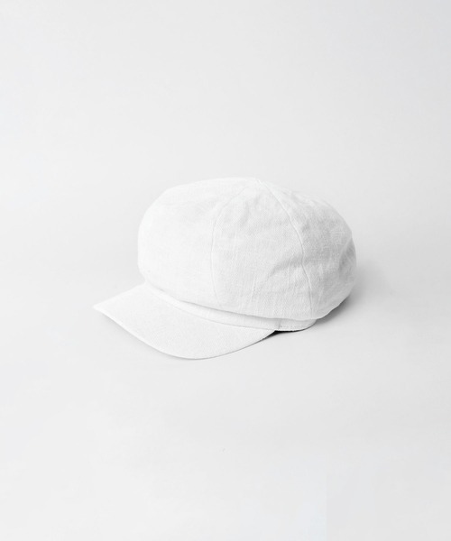 Sense of Grace（センスオブグレース）の「綿麻素材 キャスケット（キャスケット・メンズ・ピンク/ホワイト/ベージュ/ブラック/グレー・FREE）」の17枚目の写真