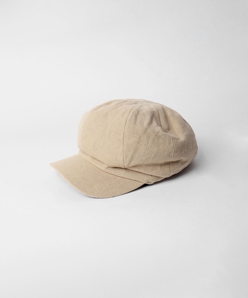 Sense of Grace（センスオブグレース）の「綿麻素材 キャスケット（キャスケット・メンズ・ピンク/ホワイト/ベージュ/ブラック/グレー・FREE）」の20枚目の写真