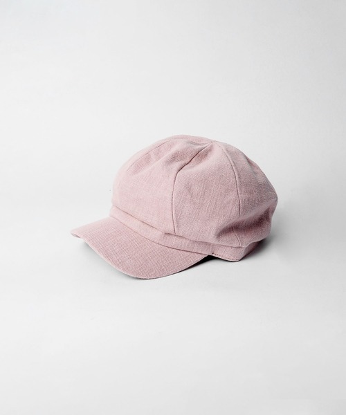 Sense of Grace（センスオブグレース）の「綿麻素材 キャスケット（キャスケット・メンズ・ピンク/ホワイト/ベージュ/ブラック/グレー・FREE）」の21枚目の写真