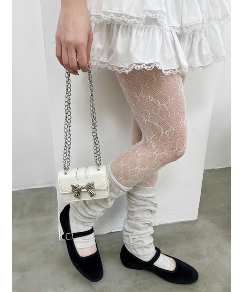 PHILLY（フィリー）の「【PHILLY】メタルリボンミニショルダー（ショルダーバッグ・レディース・レッド/ブラック/ホワイト・FREE）」の5枚目の写真