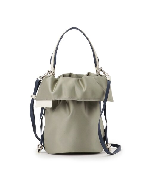 TOFF&LOADSTONE(トフアンドロードストーン)の「Air bucket(エア バケット)(ハンドバッグ・レディース・ライトグレー系5/ブラック系6/ブラック・00)」の16枚目の写真