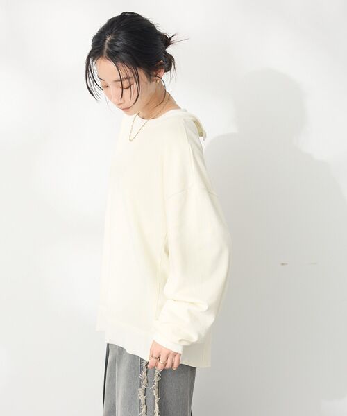 24AW ナゴンスタンス スウェット T/C裏毛 クロップドP.O プルオーバー ナゴンスタンス スウェット T/C裏毛 クロップドP.O プルオーバー