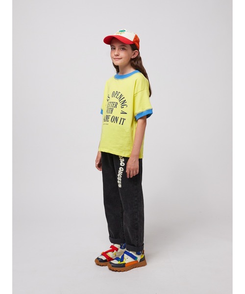 BOBO CHOSES(ボボショーズ)の「Joy Is T-shirt(Tシャツ/カットソー・キッズ・イエロー・100/110/120/130/140)」の7枚目の写真