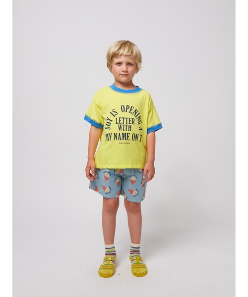 BOBO CHOSES(ボボショーズ)の「Joy Is T-shirt(Tシャツ/カットソー・キッズ・イエロー・100/110/120/130/140)」の12枚目の写真