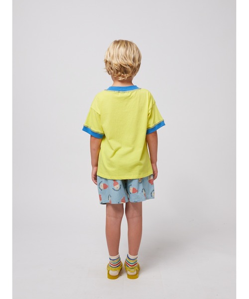 BOBO CHOSES(ボボショーズ)の「Joy Is T-shirt(Tシャツ/カットソー・キッズ・イエロー・100/110/120/130/140)」の14枚目の写真