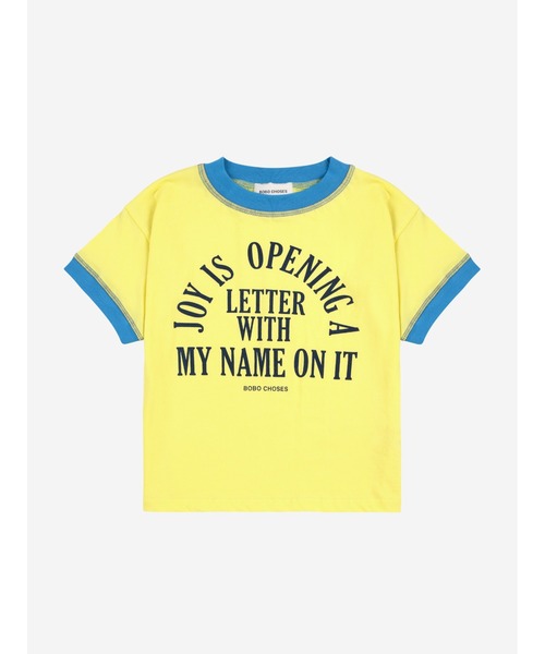 BOBO CHOSES(ボボショーズ)の「Joy Is T-shirt(Tシャツ/カットソー・キッズ・イエロー・100/110/120/130/140)」の15枚目の写真