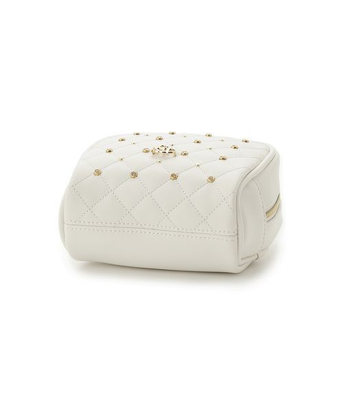 スナイデルホーム ビジューキルティングバニティバッグ SNIDEL HOME