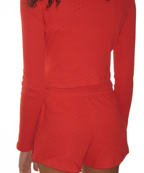 CRANK(クランク)の「★K-POPアイドル着用 CRANK/ハートボタンショートパンツ(その他パンツ・レディース・レッド/ブラック/ホワイト・FREE)」の18枚目の写真