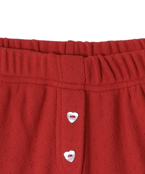 CRANK(クランク)の「★K-POPアイドル着用 CRANK/ハートボタンショートパンツ(その他パンツ・レディース・レッド/ブラック/ホワイト・FREE)」の5枚目の写真