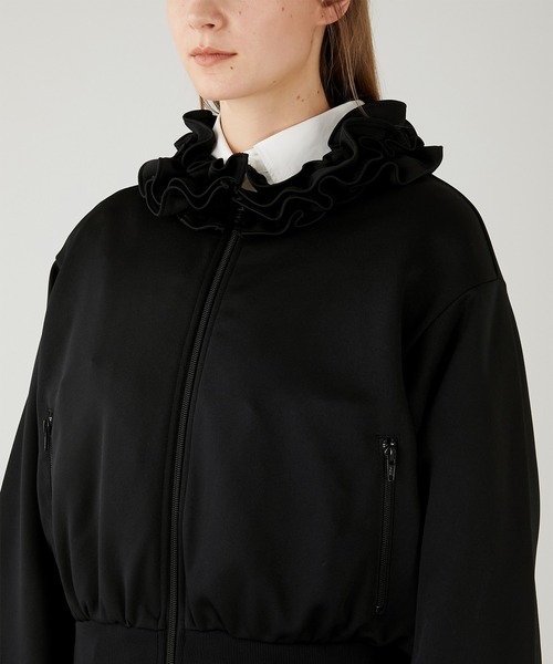 New 大人気【】RETRO CRINKLE TRACK ジャケット Made of our signature crinkle nylon in a color-blocked
