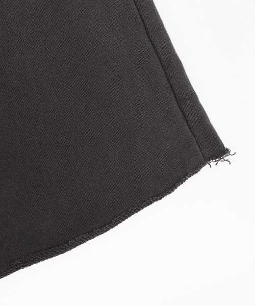 ADAM PATEK(アダムパテック)の「【ADAMPATEK/アダムパテック】pigment dyeing sarouel short pants/ピグメント染めスウェットサルエルショートパンツ(その他パンツ・メンズ・パープル/ブラック・2/1)」の10枚目の写真