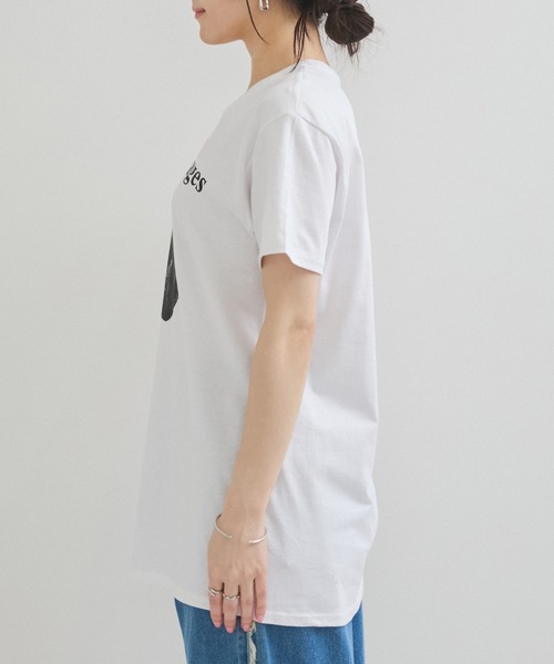 REGENCY WORKS(リージェンシーワークス)の「【Regency works(リージェンシー ワークス)】ネコTee(Tシャツ/カットソー・レディース・ホワイト系その他2/オフホワイト/ホワイト/ホワイト系その他/ホワイト系その他3・FREE)」の9枚目の写真